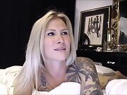 Danni Daniels brunette male fucks a hot shemale | Tranny Update | Porn videos