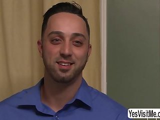 TS Aspen Brooks and  stud Andrew Fitch hardcore anal sex