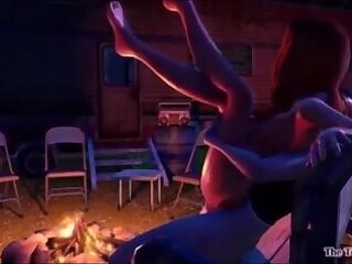 Futanari Camping Night