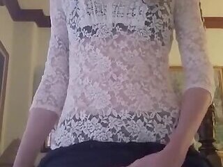 Naughty Trans Cock Play 119