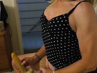 Sucking Dildo pt3
