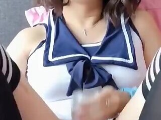 SoapyChess, Cheska touching herself