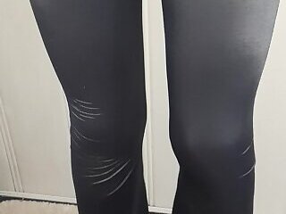 Cameltoe yoga pants.