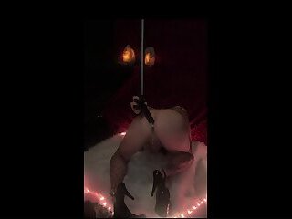 Evil strip pole demon made me cum  (uncut movie)