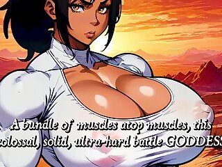 Roadside Futa Ep. 2: Super Muscular Black Futa Reveals the Power of Her 24-Inch BEAST