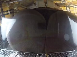 Is This Seat Taken? Trans Girl Sits On You - Crushed By My Ass, Dick and Balls!