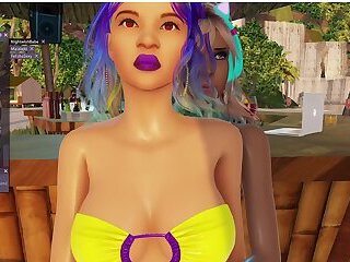 Mastrubation and kissing Milena