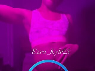 Black femboy CD in pink lingerie dances seductively on onlyfans part 4