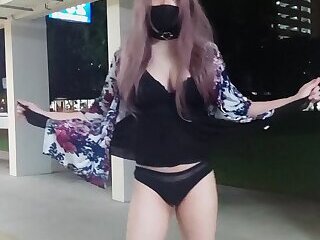 asian sissy caught by strangers in public