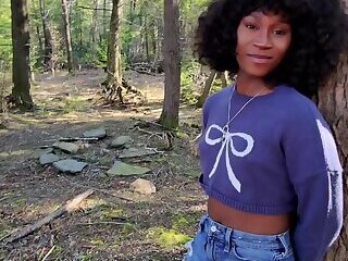 Cruising For Girlcock in the Woods POV