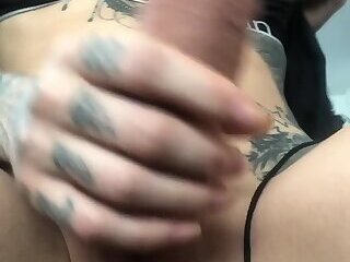 lets jerk off and cum together - emy lee