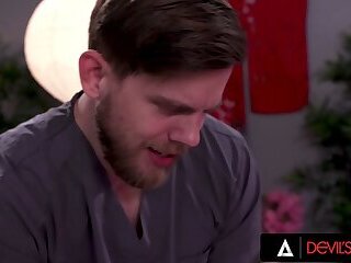 Sexy Trans Takes Cock In Her Ass During Hot Massage