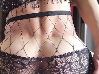 Sex toy in ass