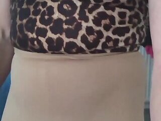 Skirt bulge in different pantyhose( tights)