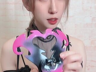 ABT250502 Sexy devil in chastity -穿贞操锁的性感小魅魔