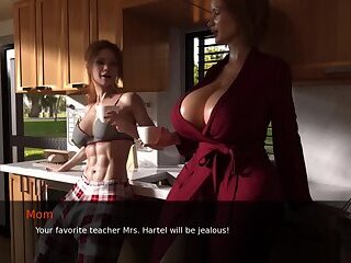 Serge3dx MILF Breeder: Horny Teacher Intensely Fucked by Huge Black Cock, Dirty Pussy and Gaping