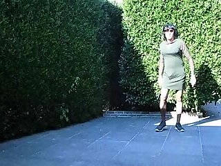 Kiana 63 green dress