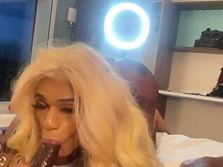 VonFawkNTrans Fucks New Orleans Tranny @jadafineasss