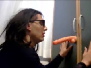 Sissy Slut Selenay Suck Dildo