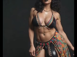 TGirl Dance Showcase - Mistress Valeria Dominatrix is not to be misunderstood