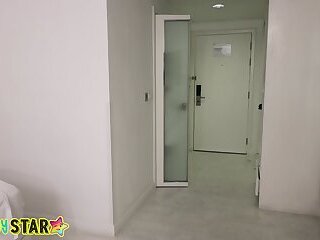Ladyboystar - POV anal pounding a hot thin ladyboy from Asia