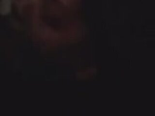 Sucking the biggest dick in the hotel room