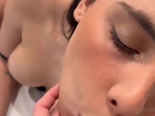 Gorgeous TS Gabi Fucked Bareback