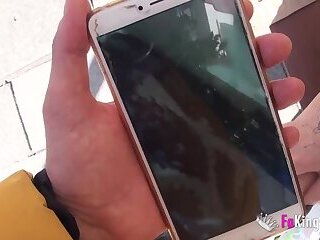 Trans girl is desperate for having a great time with 3 black dudes