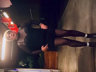 Sexy night walk