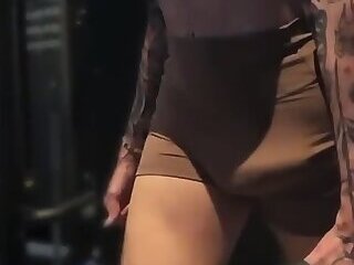 Moscardiniema big cock bulge workout