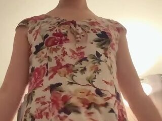 Making a Mess Under her Dress