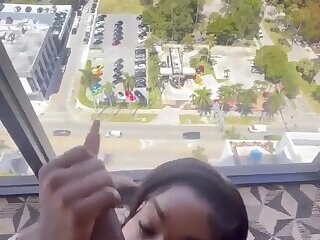 Heavenly Ebony TS Suck and Fuck