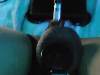 Chastity and my fuck machine