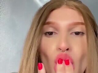 moaning cum