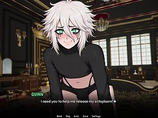 Haunted by Femboy #10 - Goth Femboy Sucks My Big Cock Dry of Juicy Cum