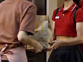 Transgender Goth Babe Sprays Cum, Cummy Cock Trans Girl Anal Fucking, AI Generated Compilation