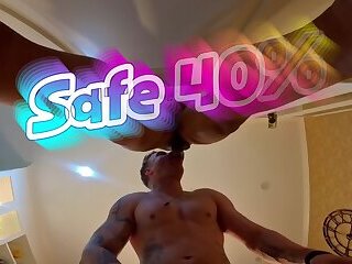 Sexy Dominant Mistress Asian Ladyboy fucks her Slave bareback deep anal