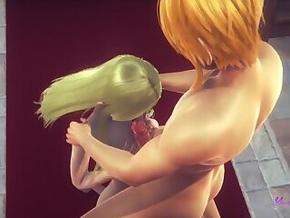 Yaoi Femboy - Yuki handjob blowjob and fucked