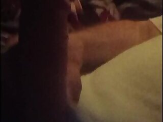 A tranny enjoying her masturbation