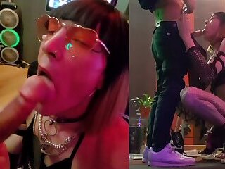 Une Esclave Sexuelle, Soumise devant une Belle Bite en FACeFuckiNg pour la St❤️‍🔥ValenTin 2k60