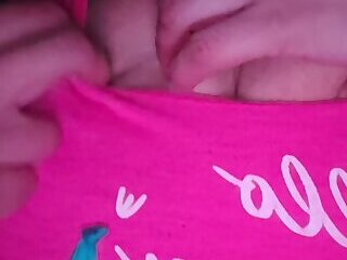 Marta Moon Playing with her nipples