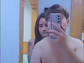 Pretty Trans Bareback & Creampies