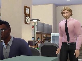 The Office Sims Parody (Asian Futa Seduced by BWC) | Episode 48