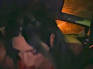 Arab CD whore blows uber driver