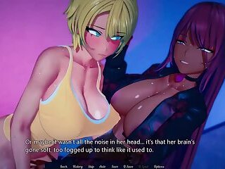 Futa's World of Ntr #10 - Animated Futa on Futa Sex Gameplay