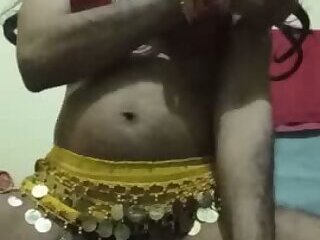 Hot Indian Shemale Showing Beautiful Structure and Sexy Cock