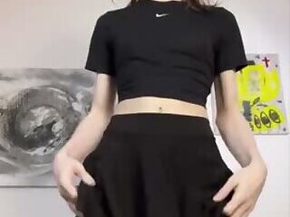 Shemale lil.lewd.luna cum compil