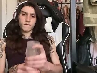 Latin teen toy cum