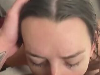 Leah Love drink boyfriend sperm
