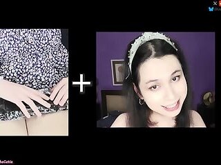 Your pretty doll tgirlfriend DaniTheCutie shows off her soft and delectable feet to you